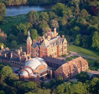 Areal Shot of Kelham Hall