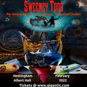Advertisement poster for Sweeney Todd