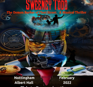 Advertisement poster for Sweeney Todd