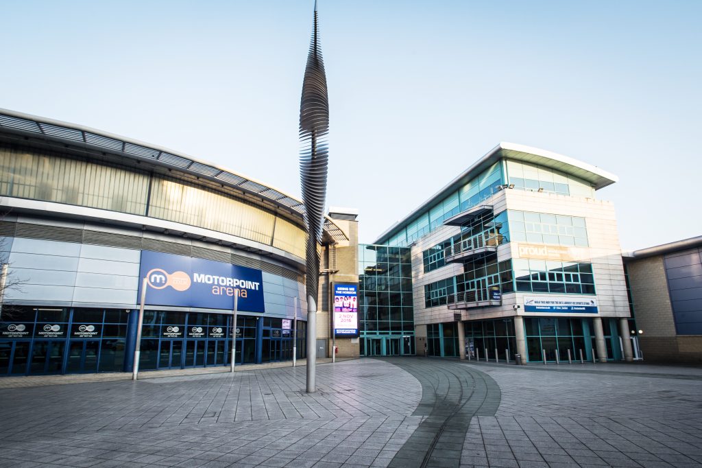 Photo of the Motorpoint Arena and the National Ice Centre