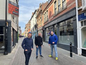 Ben and Frankie from Box Property, and Arran from ALB