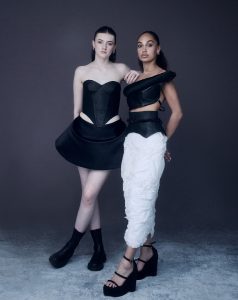 Models showing the new sustainable wears