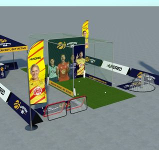 Digital image of the stand at old market square