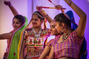 Dancers at the Nottingham Mela Festival from a previous year