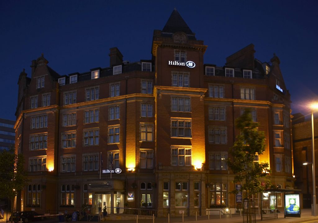 Exterior of the Hilton Nottingham