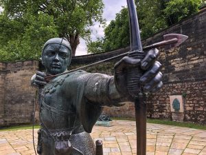 Robin Hood Statue - For Illustrative purposes only