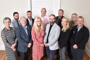 Picture of most of the directors from the North Notts BID