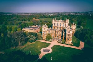 Arial photo of Wollaton hall