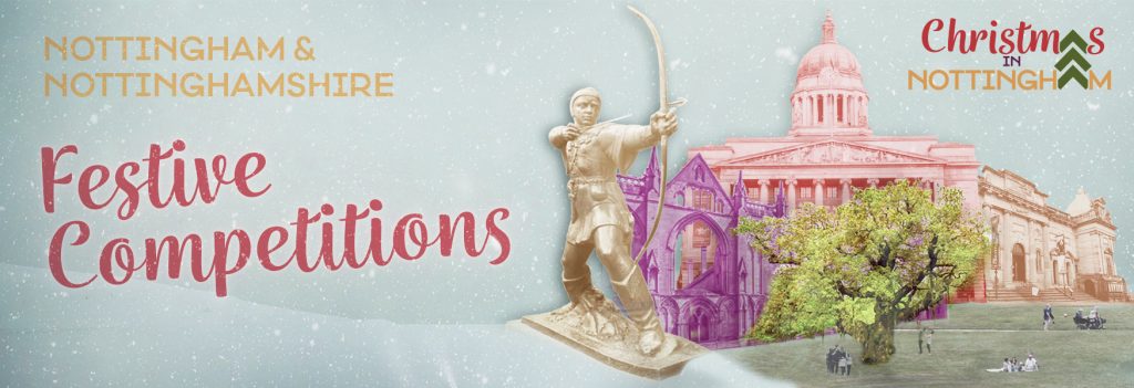 Banner for the Visit Nottinghamshire Christmas information