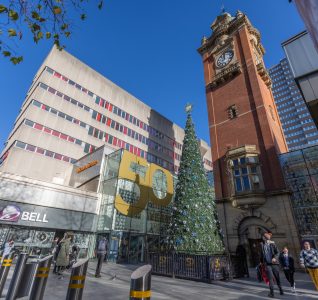 photo of the Victoria Centre clock tower