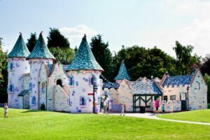 Lollipoppet Castle at Sundown Adventureland