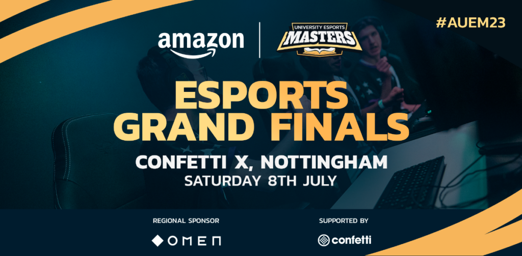 esports grand finals. Confetti x, Nottingham. Saturday 8th July