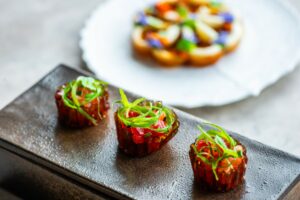 Photo of an amuse bouche at Cleaver and Wake.
