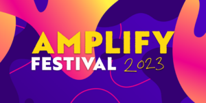 Banner for the Amplify festival