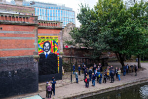 Eric Irons Mural in Nottingham City Centre