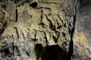 Witch markings at Creswell Crags