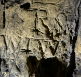 Witch markings at Creswell Crags