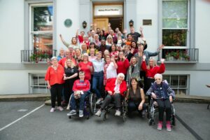 Our dementia choir at the Abbey Road Studios.