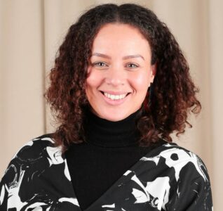 Portrait of Tara Lopez, the new director of participation at the Nottingham Playhouse