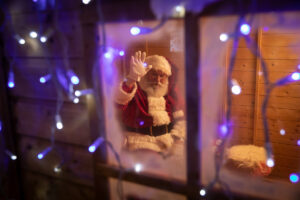 Santa at the Grotto