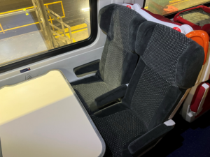 Sears on the new EMR refurbed carriages.