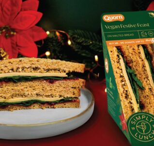 Photo of a supermarket sandwich in the package.