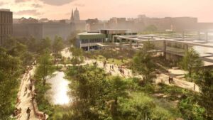 CGI Image of the Broadmarsh site