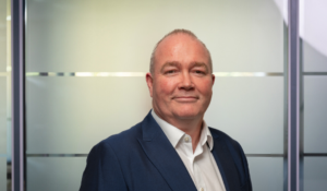 Gary Hyem posing for a portrait photograph