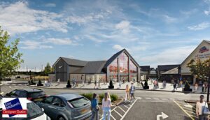 The new nike store at East Midlands designer outlet.