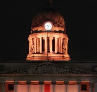 Nottingham Council House Orange