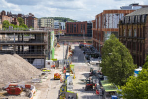 Photo of the Broadmarsh site