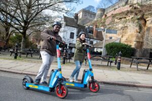 Dott e-scooters are now available to hire in Nottingham