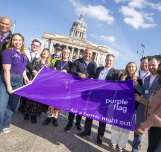 Nottingham Awarded Purple Flag Status for 15th Consecutive Year