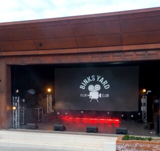 Summer nights on the big screen Grease kick-starts Binks Yard's outdoor film club this May