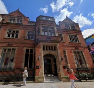 Hugo Boss on Bridlesmith Gate - the planned location for the new Ivy restaurant