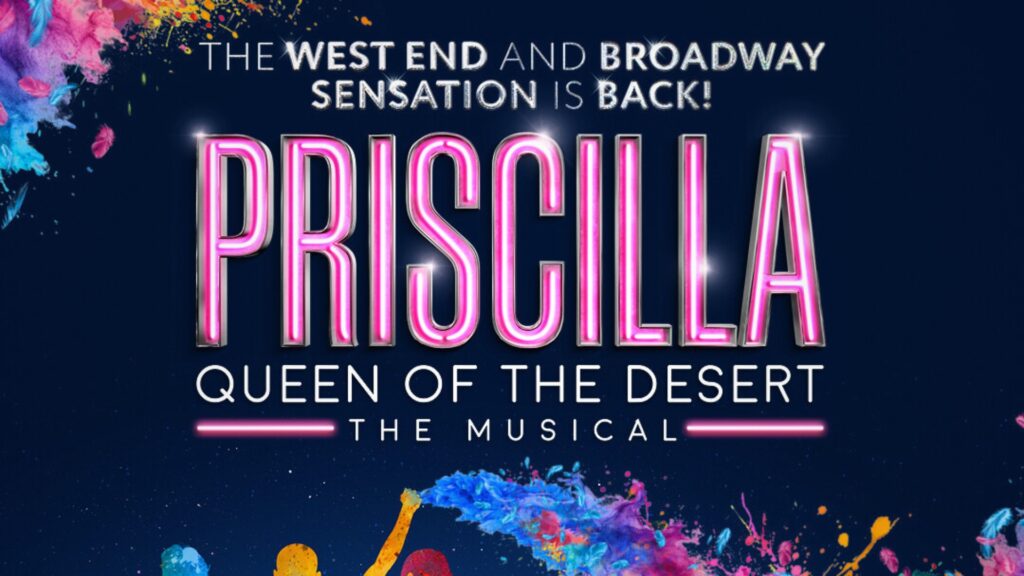 poster for priscilla queen of the desert thearte show