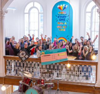 DHP and Framework Celebrate Beat the Streets fundraising. Photography by Alex Wilkinson Media